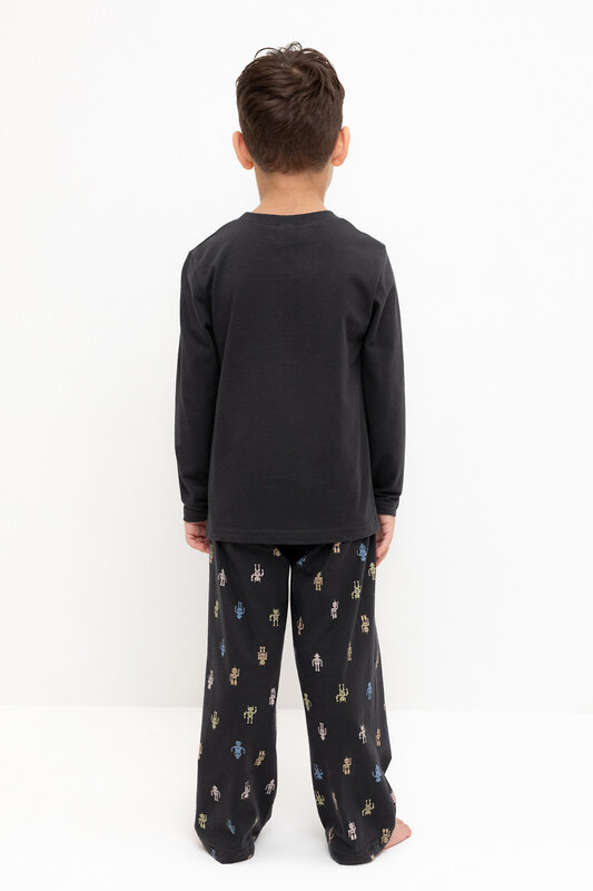 CROCKID Пижама 565470 К 1600 темно-серый
