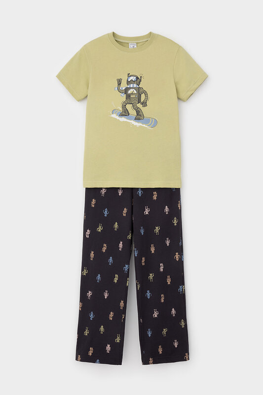 CROCKID Пижама 565471 К 1599 зеленый