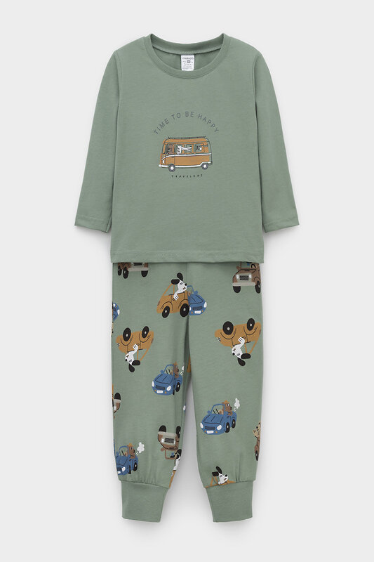 CROCKID Пижама 565484 К 1606 зеленый