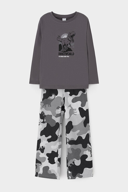 CROCKID Пижама 565565 К 1600 темно-серый