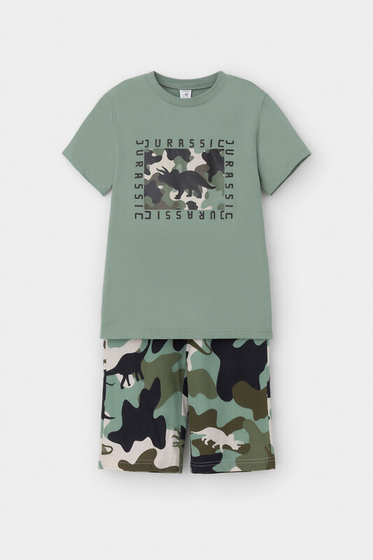 CROCKID Пижама 565593 К 1528 зеленый
