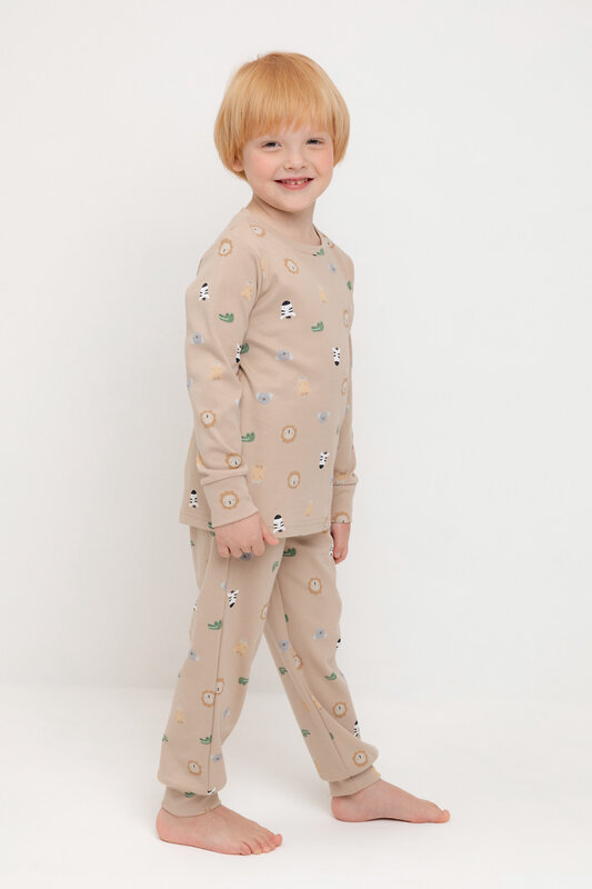 CROCKID Пижама 565595 К 1552 бежевый