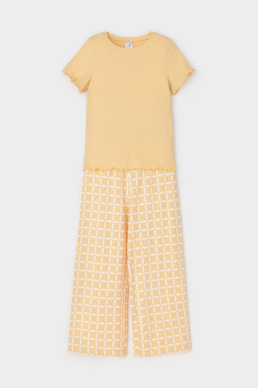 CROCKID Пижама 565598 К 1636 желтый