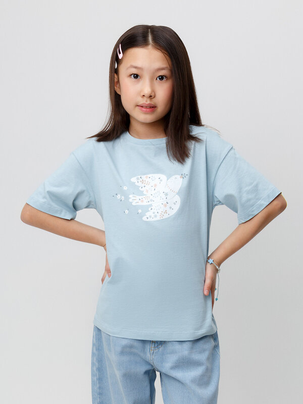 CROCKID Футболка 565613 КР 301987-1 голубой