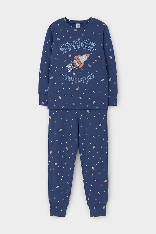 CROCKID Пижама 565615 К 1621 темно-синий