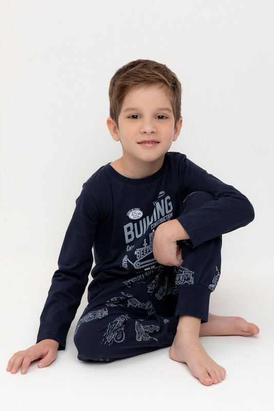 CROCKID Пижама 565661 К 1606 темно-синий