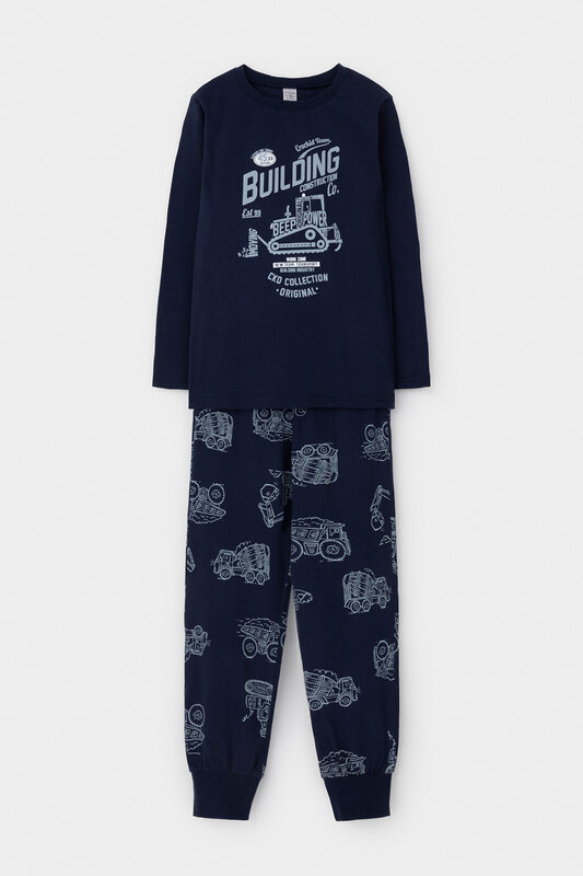 CROCKID Пижама 565661 К 1606 темно-синий