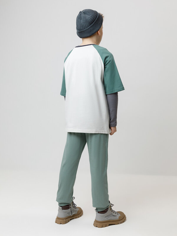CROCKID Брюки 565672 КР 400633-1 зеленый
