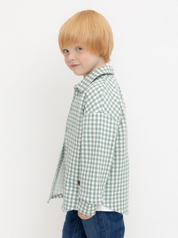 CROCKID Рубашка 565680 КР 302567 зеленый