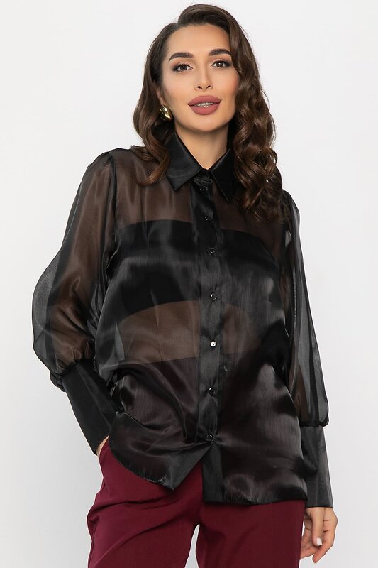 LT Collection Блуза 565762 Б14320-33М черный