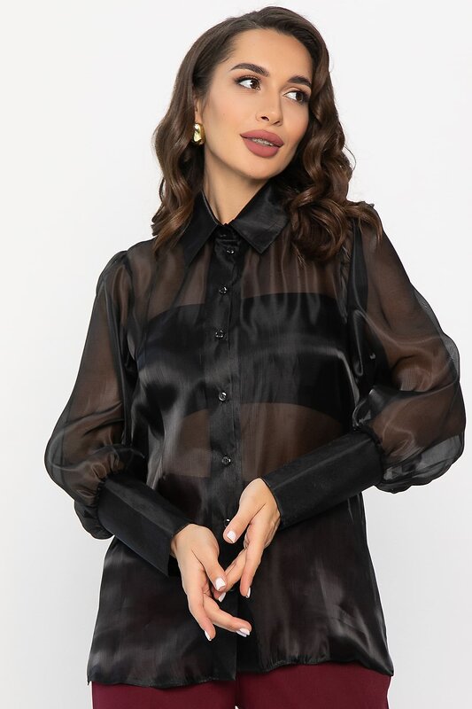 LT Collection Блуза 565762 Б14320-33М черный