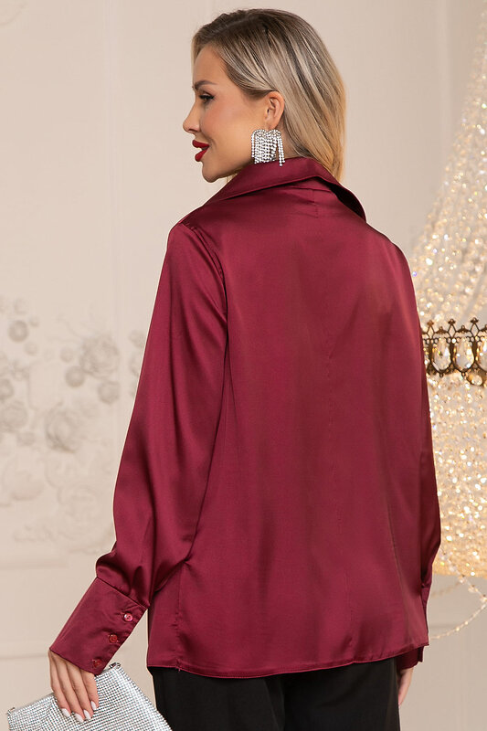 LT Collection Блуза 565768 Б14382-34М бордовый