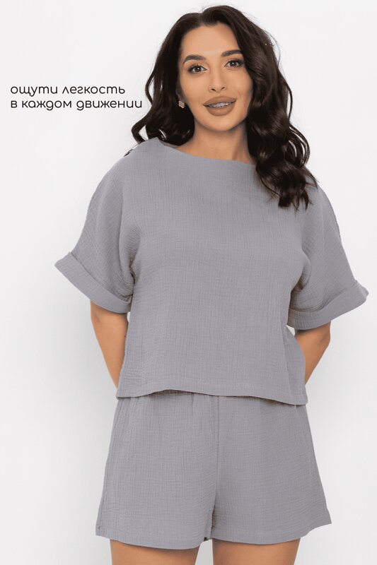 LT Collection Комплект 565801 К14579-52М серый