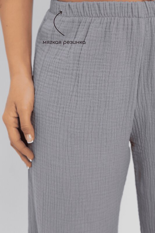 LT Collection Брюки 565803 Б14581-52М серый