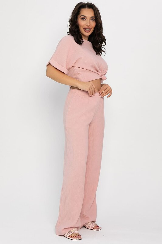 LT Collection Брюки 565804 Б14582-52М розовый