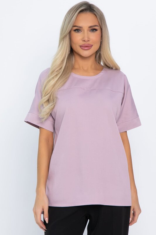 LT Collection Блуза 565807 Б14605-47М сиреневый
