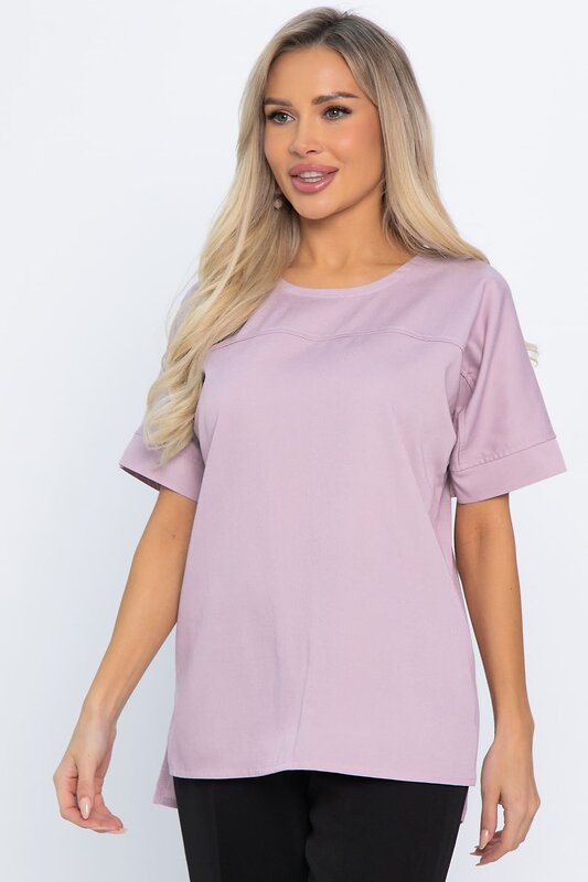 LT Collection Блуза 565807 Б14605-47М сиреневый