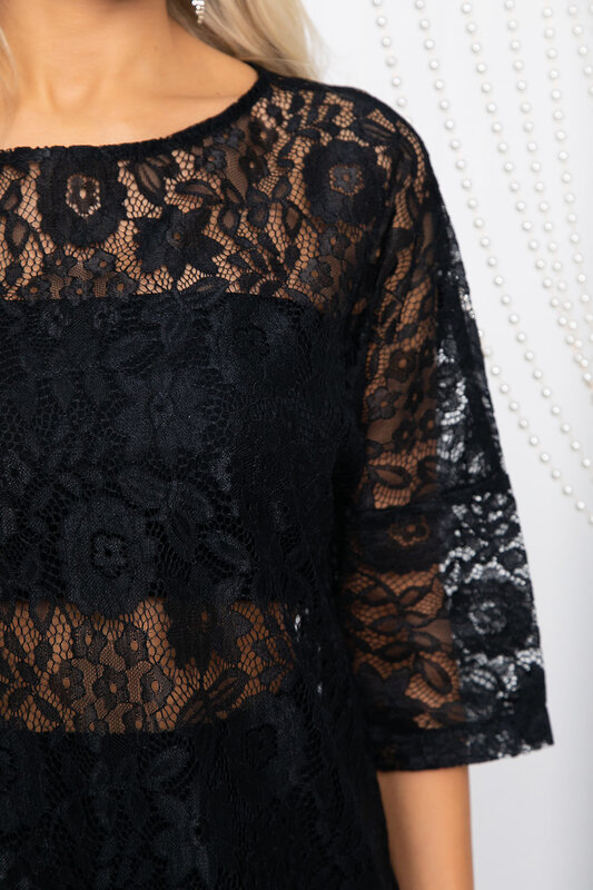 LT Collection Туника 565811 П14594-10М черный