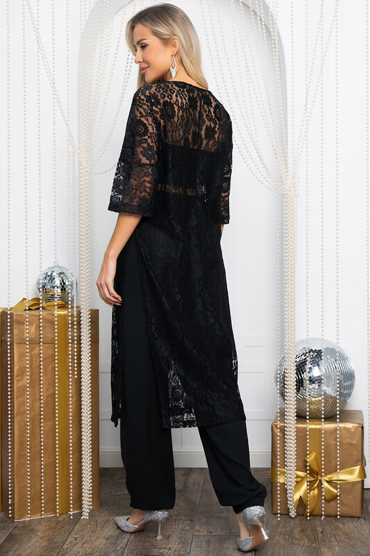 LT Collection Туника 565811 П14594-10М черный
