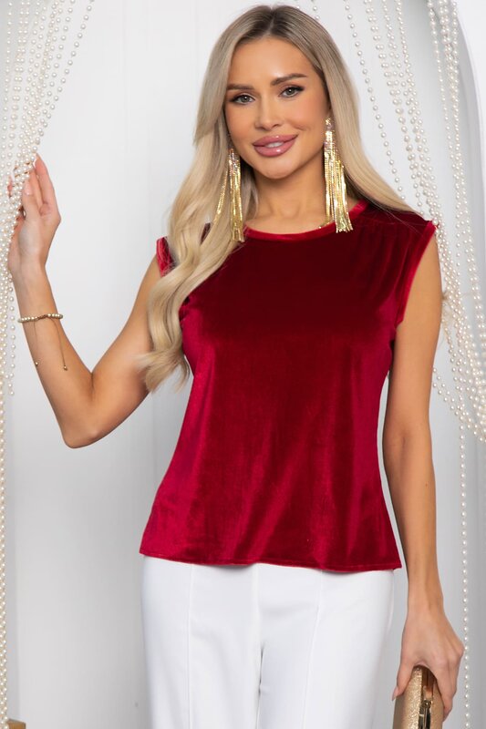 LT Collection Блуза 565822 Б14621-47М красный
