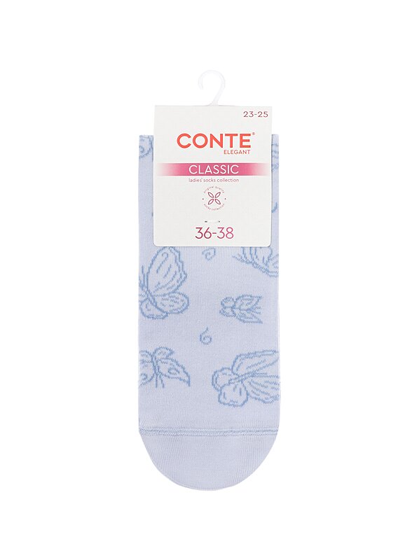 Conte elegant Носки 565909 CLASSIC 15С-15СП бледно-фиолетовый