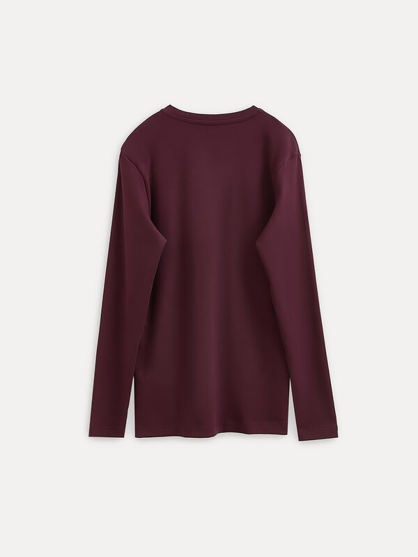 DiWaRi Джемпер 565932 BASIC MEN MD 4031 (пакет) dark bordo
