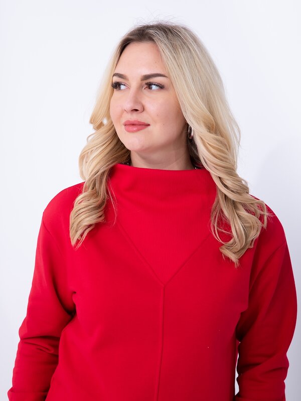 AandOstudio Свитшот 566145 Д30009Б красный