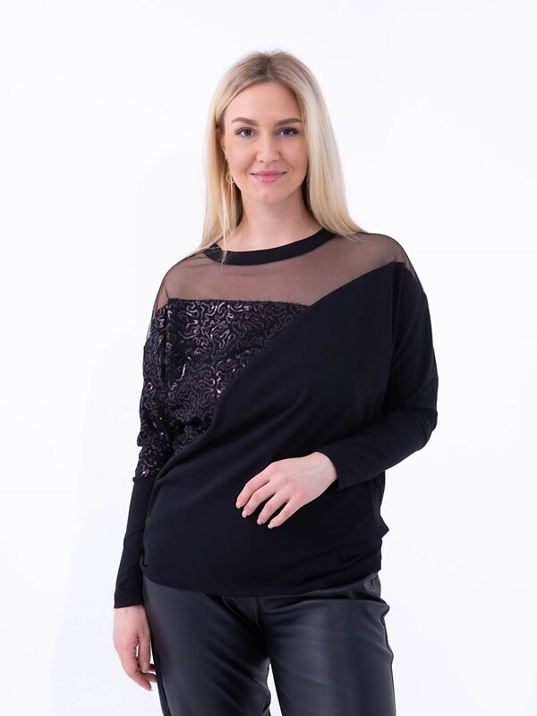 AandOstudio Джемпер 566159 Д30013В черный