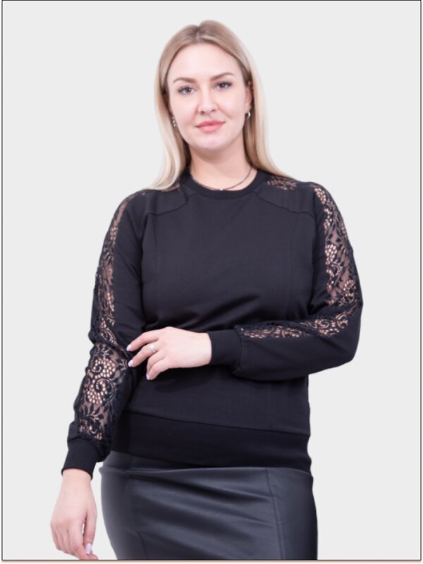 AandOstudio Джемпер 566170 Д30019 черный