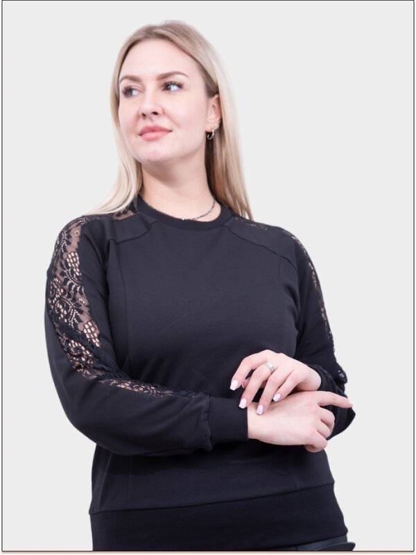 AandOstudio Джемпер 566170 Д30019 черный