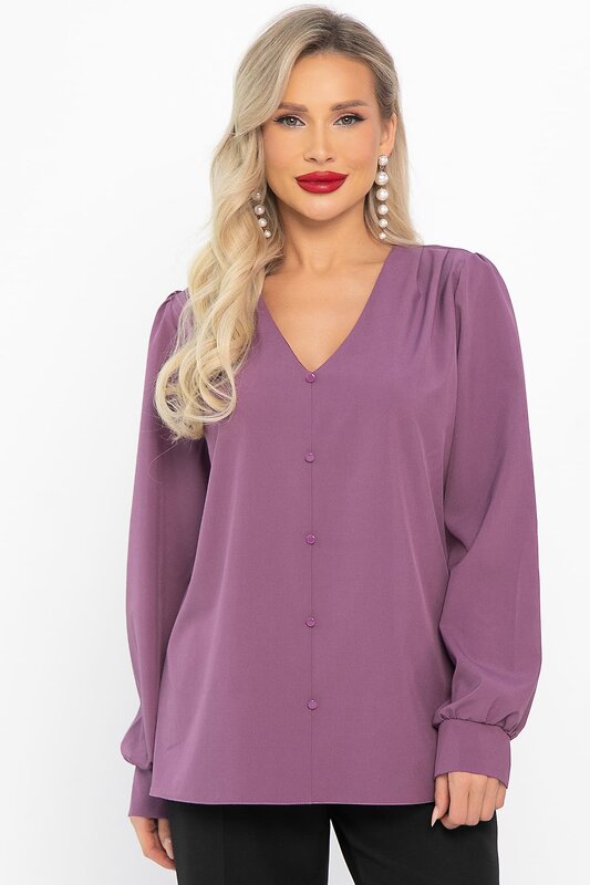 LT Collection Блуза 566292 Б14633-43М лиловый