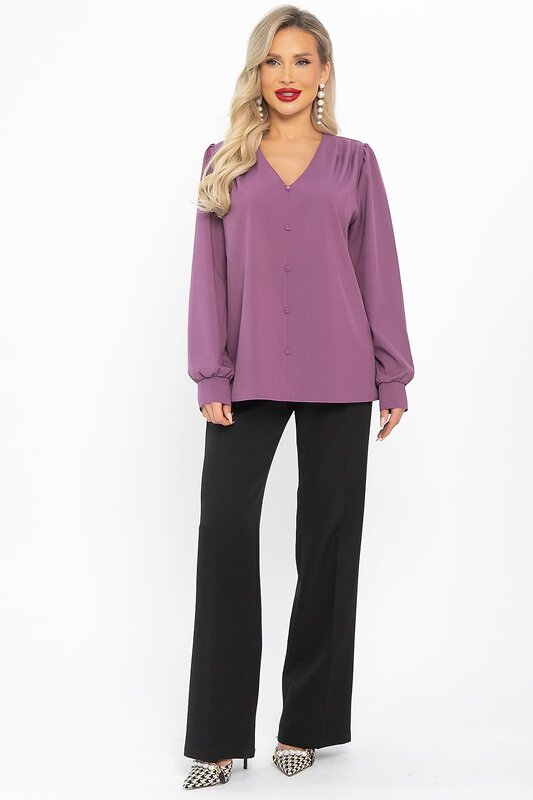LT Collection Блуза 566292 Б14633-43М лиловый