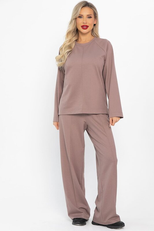 LT Collection Костюм 566306 К14680-30М коричневый