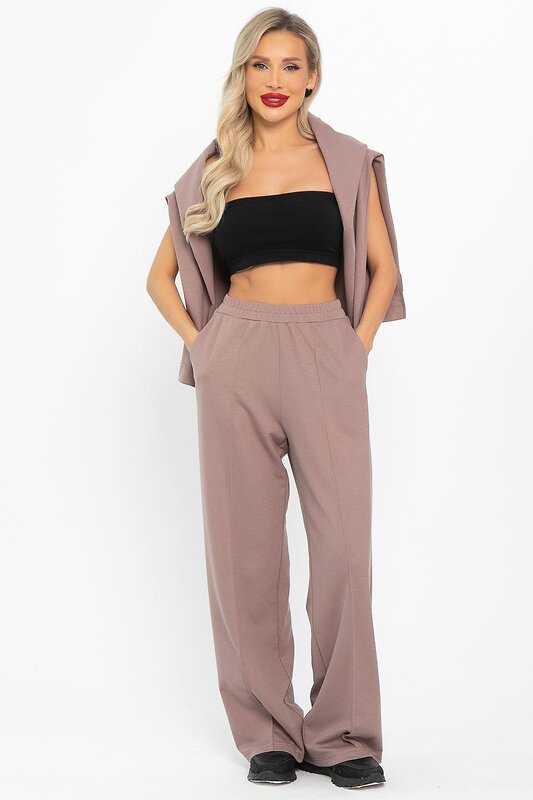 LT Collection Костюм 566306 К14680-30М коричневый
