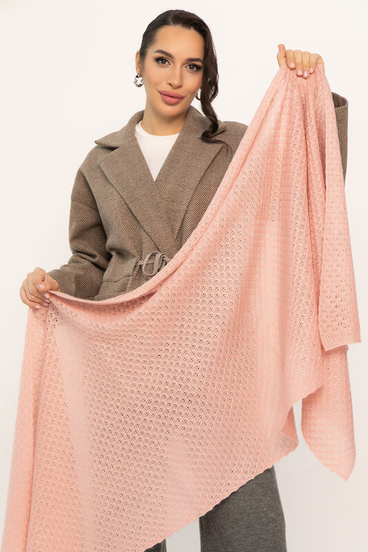 LT Collection Палантин 566591 ВП04-1М розовый