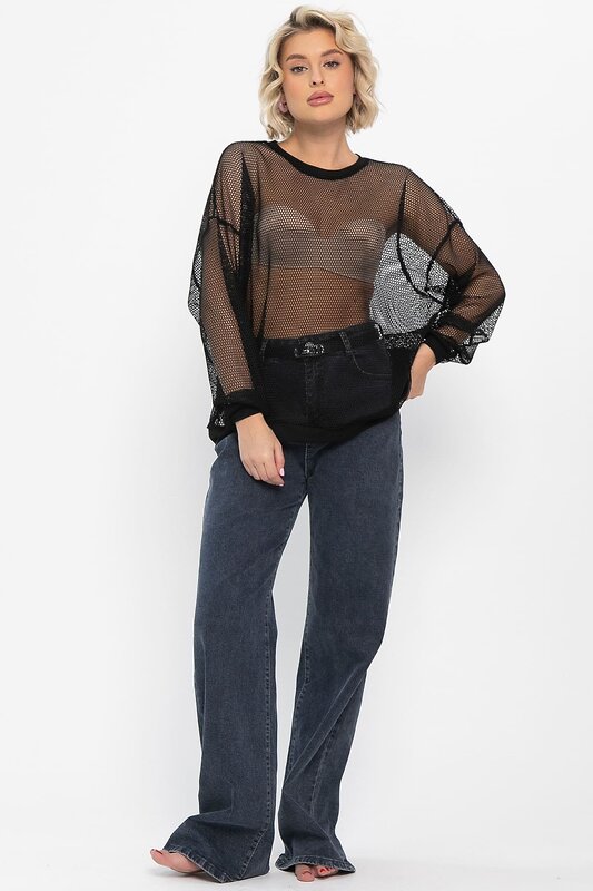 LT Collection Свитшот 566754 Б14711-5М черно-лимонный