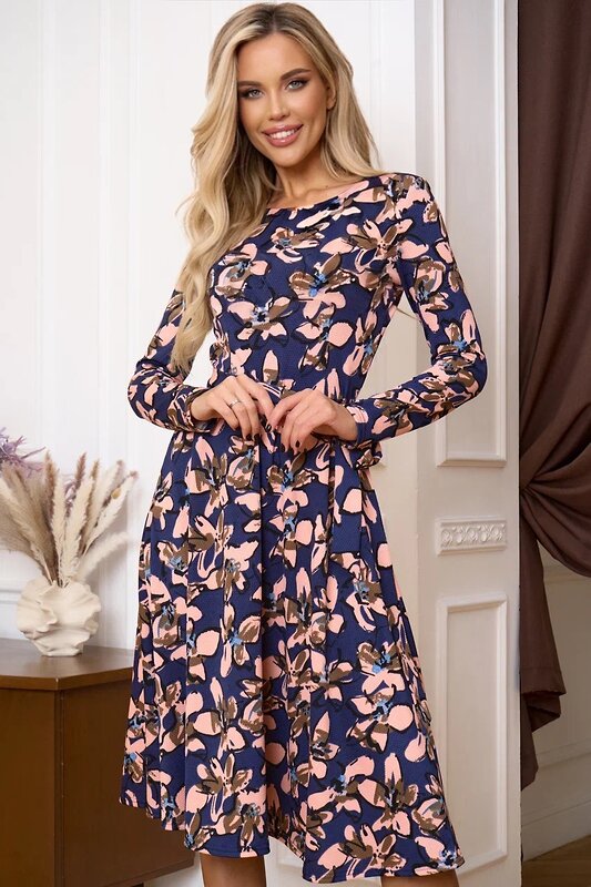 Open-style Платье 566797 7071 синий/голубой