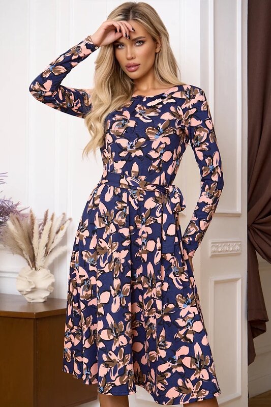 Open-style Платье 566797 7071 синий/голубой