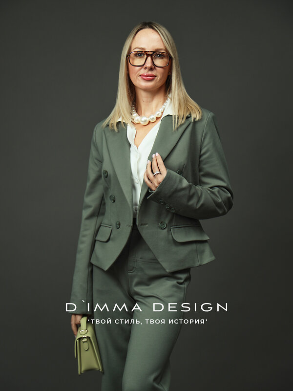 DIMMA Жакет 566910 2630 Серо-зеленый