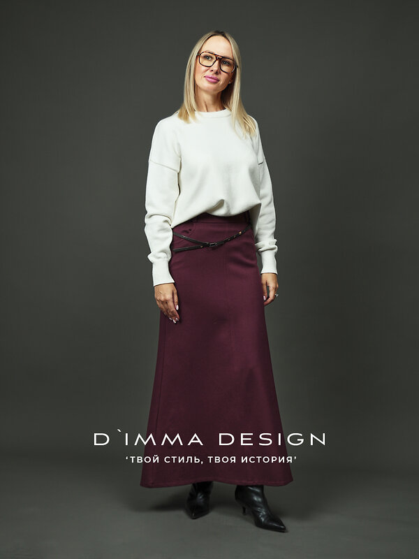 DIMMA Юбка 566946 2632 Бордовый