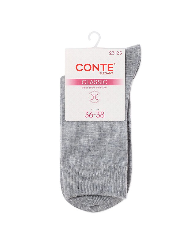 Conte elegant Носки 567018 CLASSIC 25С-31СП серый