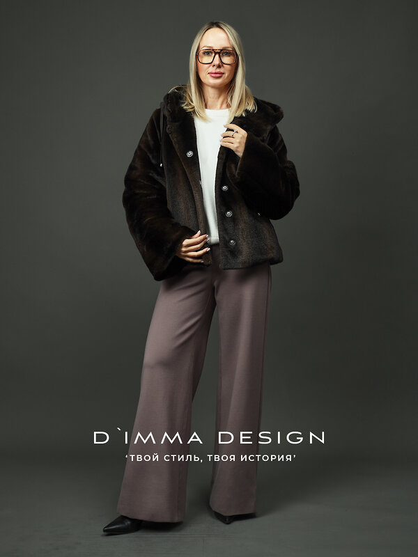 DIMMA Куртка 567019 2617 Темно-коричневый