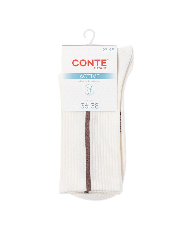Conte elegant Носки 567021 ACTIVE 20С-20СП молочный