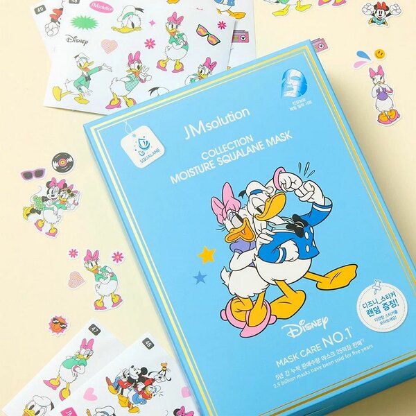 JMsolution Маска тканевая увлажняющая со скваланом / Disney Сollection Moisture Squalane Mask, 30 мл 567061 22377