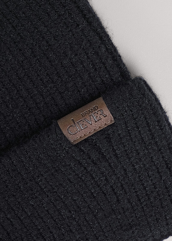 CLEVER Шапка 567534 454522вп чёрный