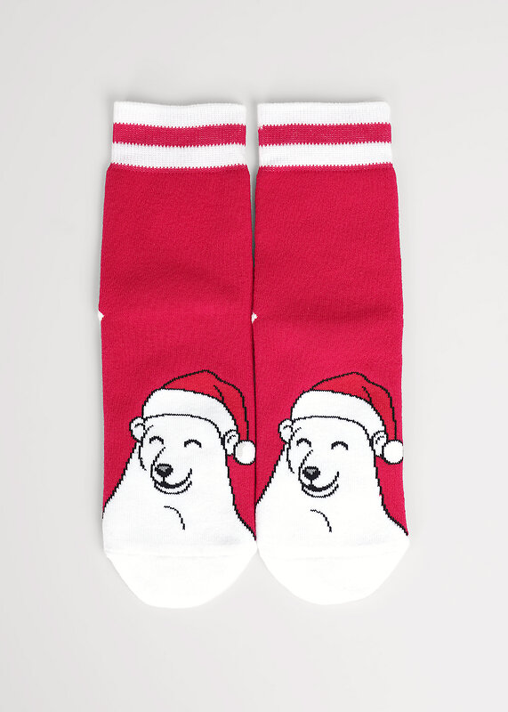 CLEVER Носки 567538 К6552П красный