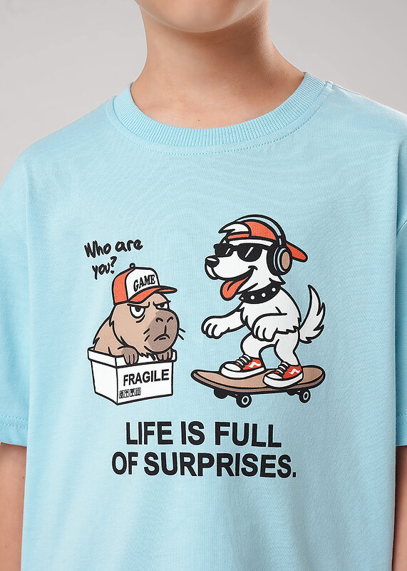 CLEVER Футболка 567549 755769кд_п1 св.голубой