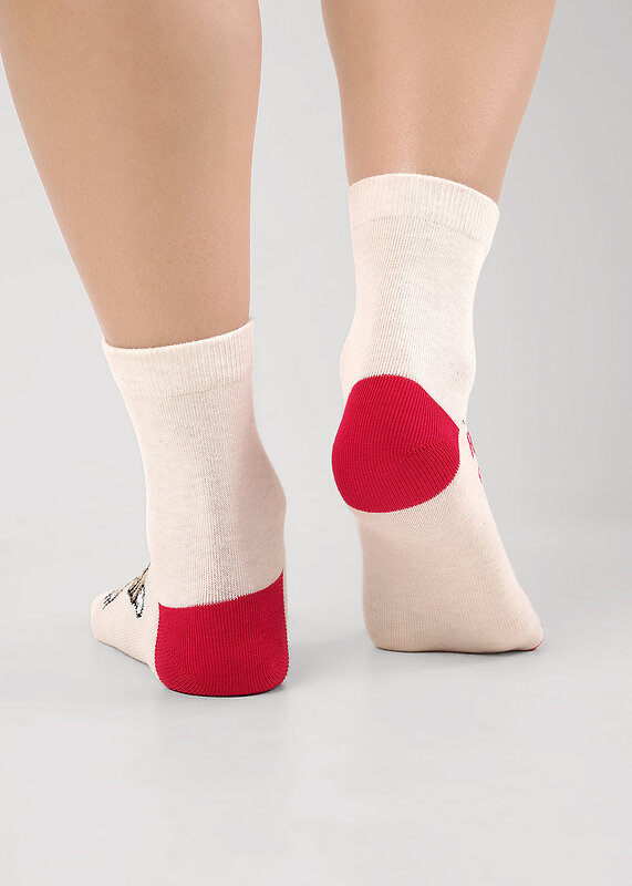 CLEVER Носки 567561 Д2565 меланж бежевый