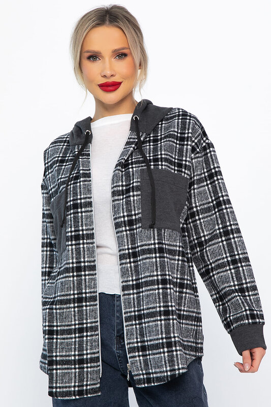 LT Collection Рубашка 567772 Б14593-50М серый