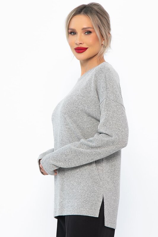 LT Collection Свитшот 567784 Б14725-31М серо-бежевый